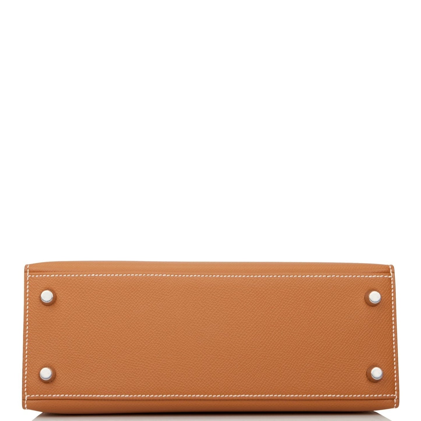 Hermes Kelly Sellier 25 Gold Epsom Palladium Hardware