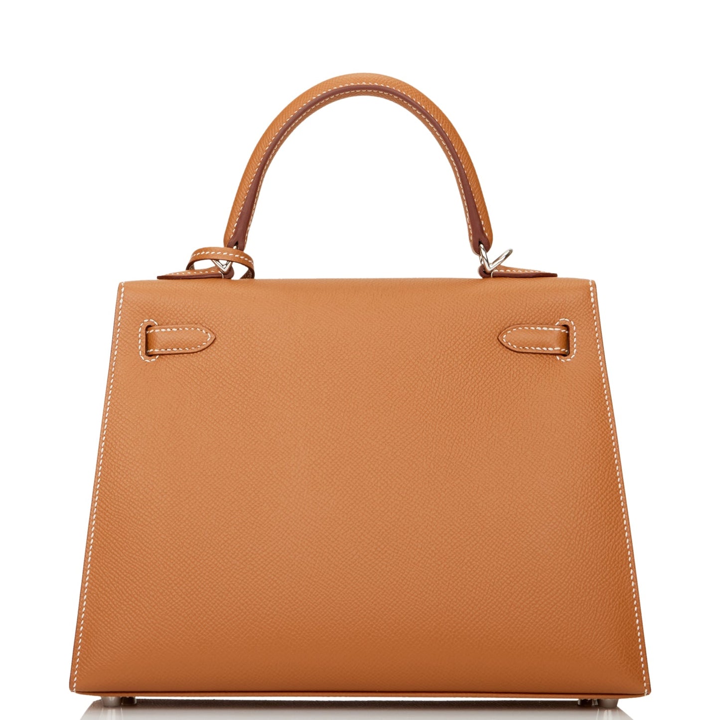 Hermes Kelly Sellier 25 Gold Epsom Palladium Hardware