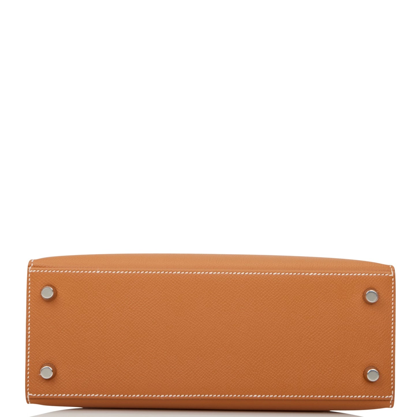 Hermes Kelly Sellier 25 Gold Epsom Palladium Hardware