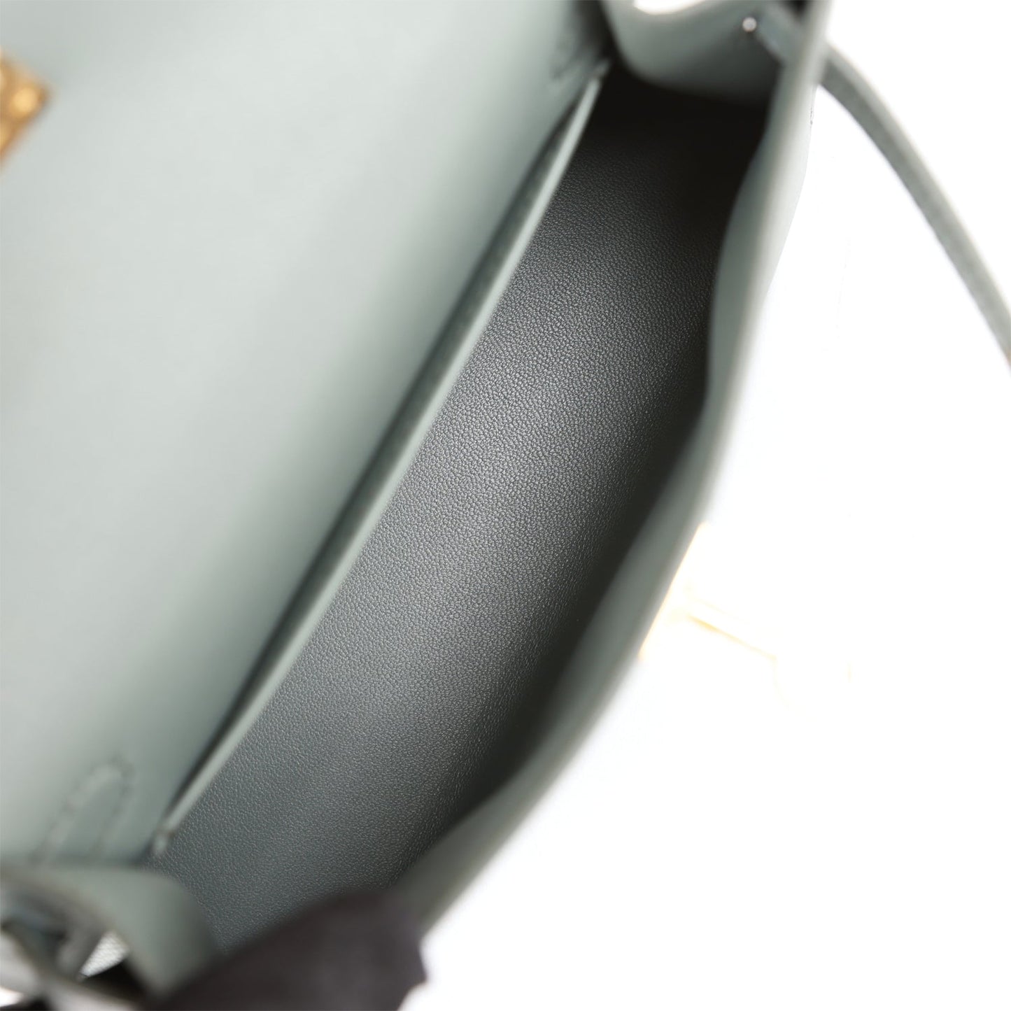 Hermes Kelly Sellier 20 Vert Amande Epsom Gold Hardware