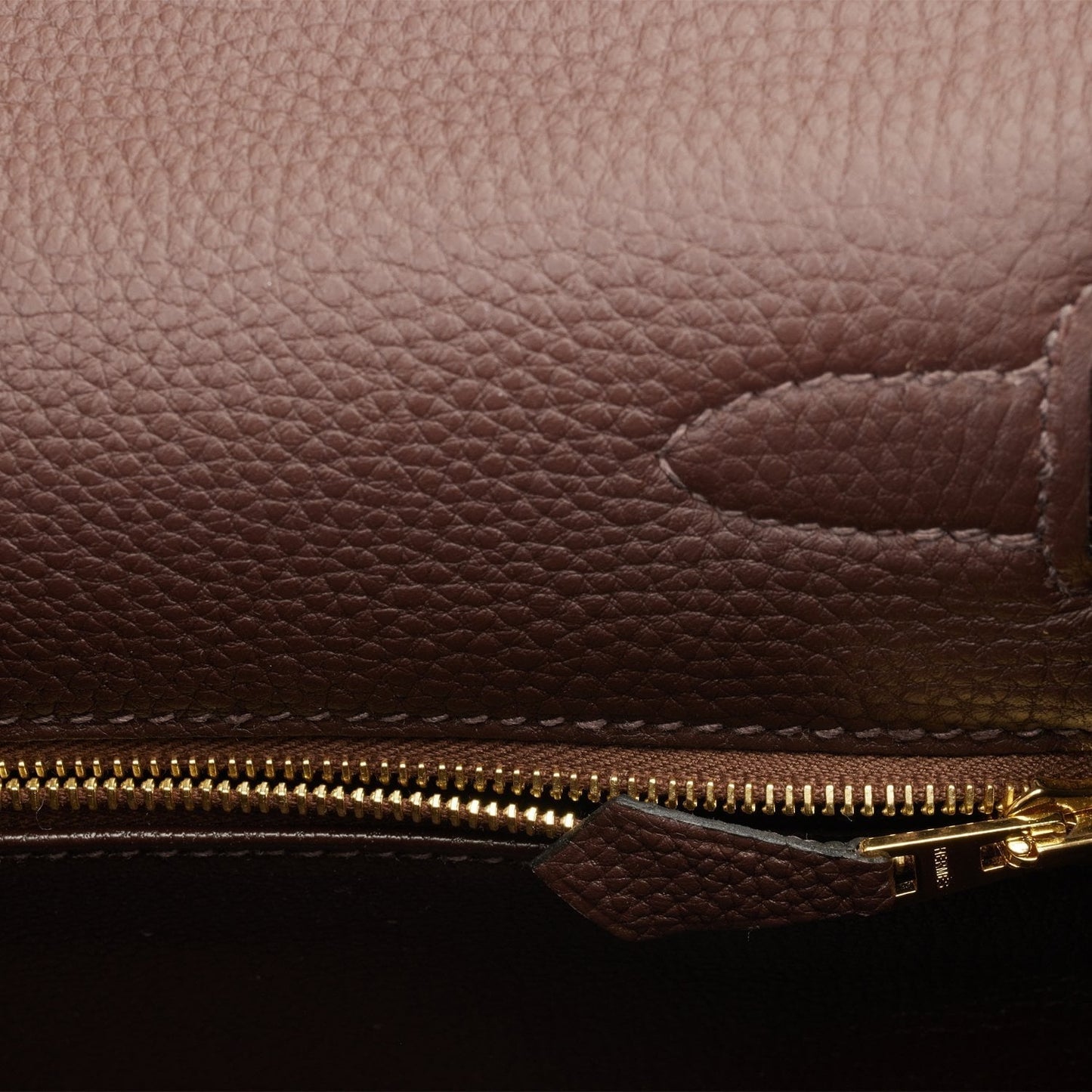 Hermes Kelly Retourne 28 Chocolate Togo Gold Hardware