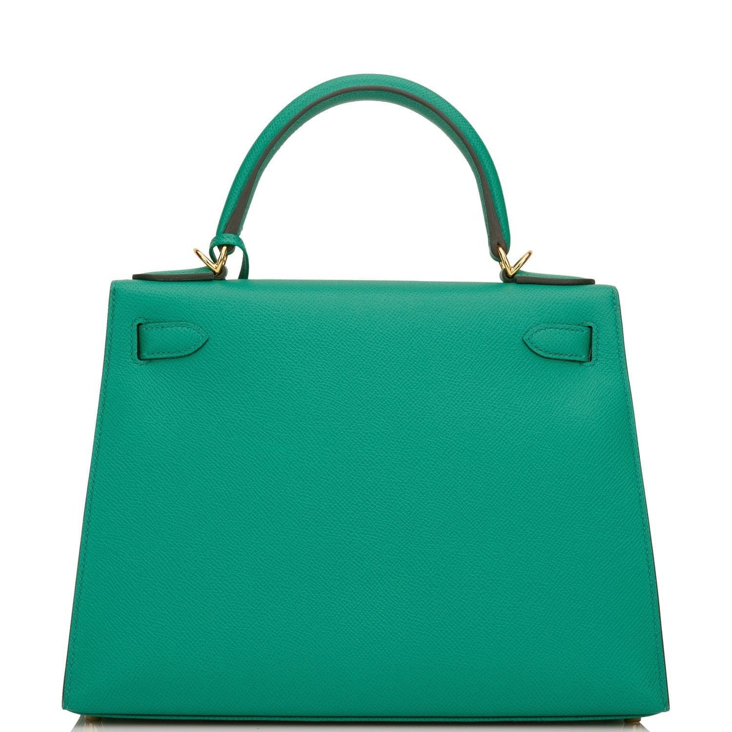 Hermes Kelly Sellier 28 Vert Jade Epsom Gold Hardware