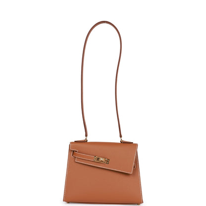 Hermes Kelly Sellier en Desordre 20 Gold Epsom Gold Hardware