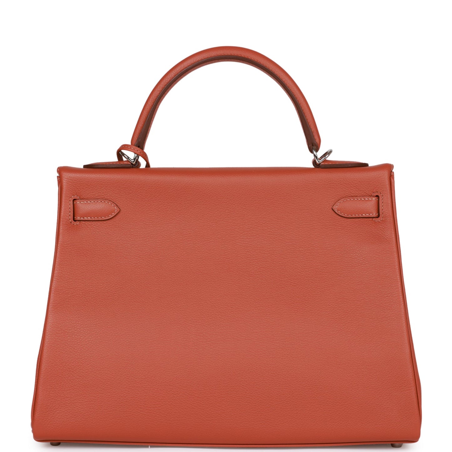 Hermes Kelly Retourne 32 Blush Verso Evercolor Palladium Hardware