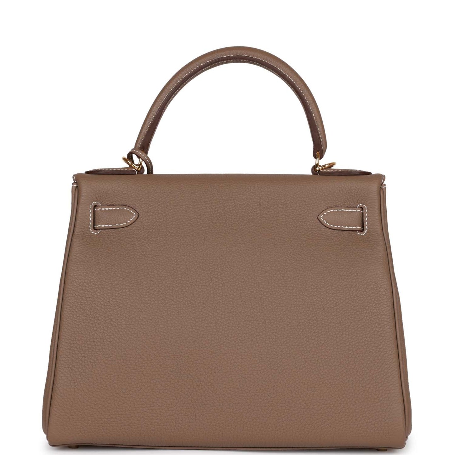 Hermes Kelly Retourne 28 Etoupe Togo Gold Hardware