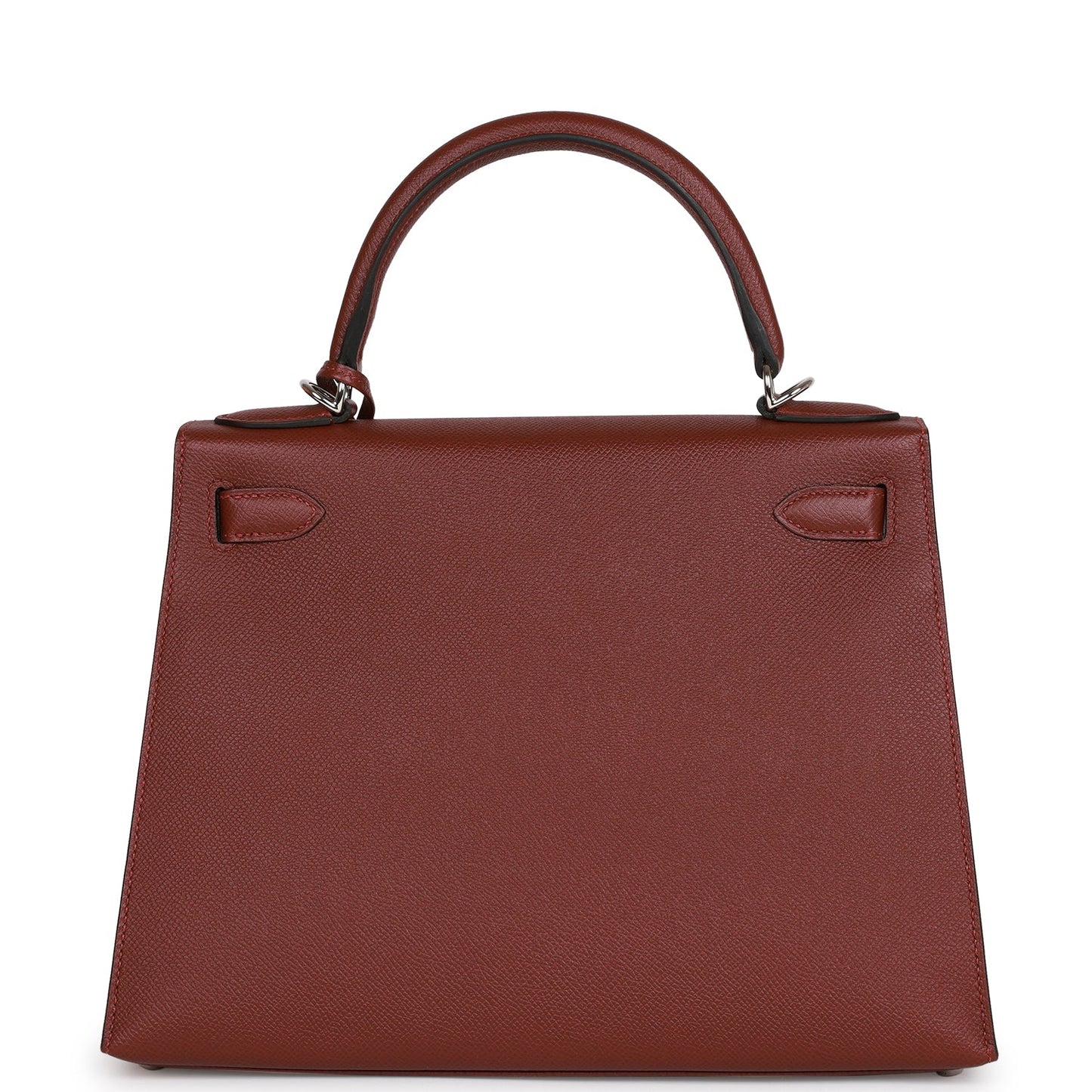 Hermes Kelly Sellier 28 Rouge H Epsom Palladium Hardware