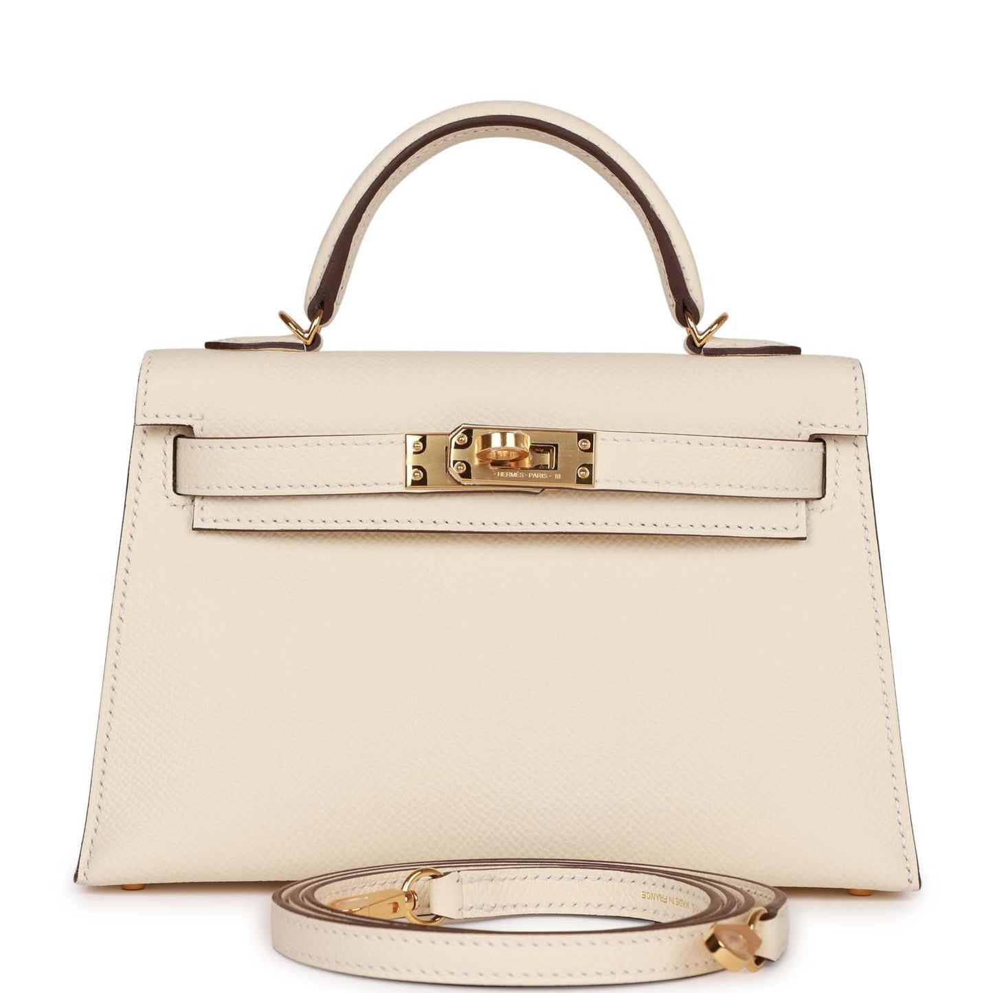 Hermes Kelly Sellier 20 Nata Epsom Gold Hardware