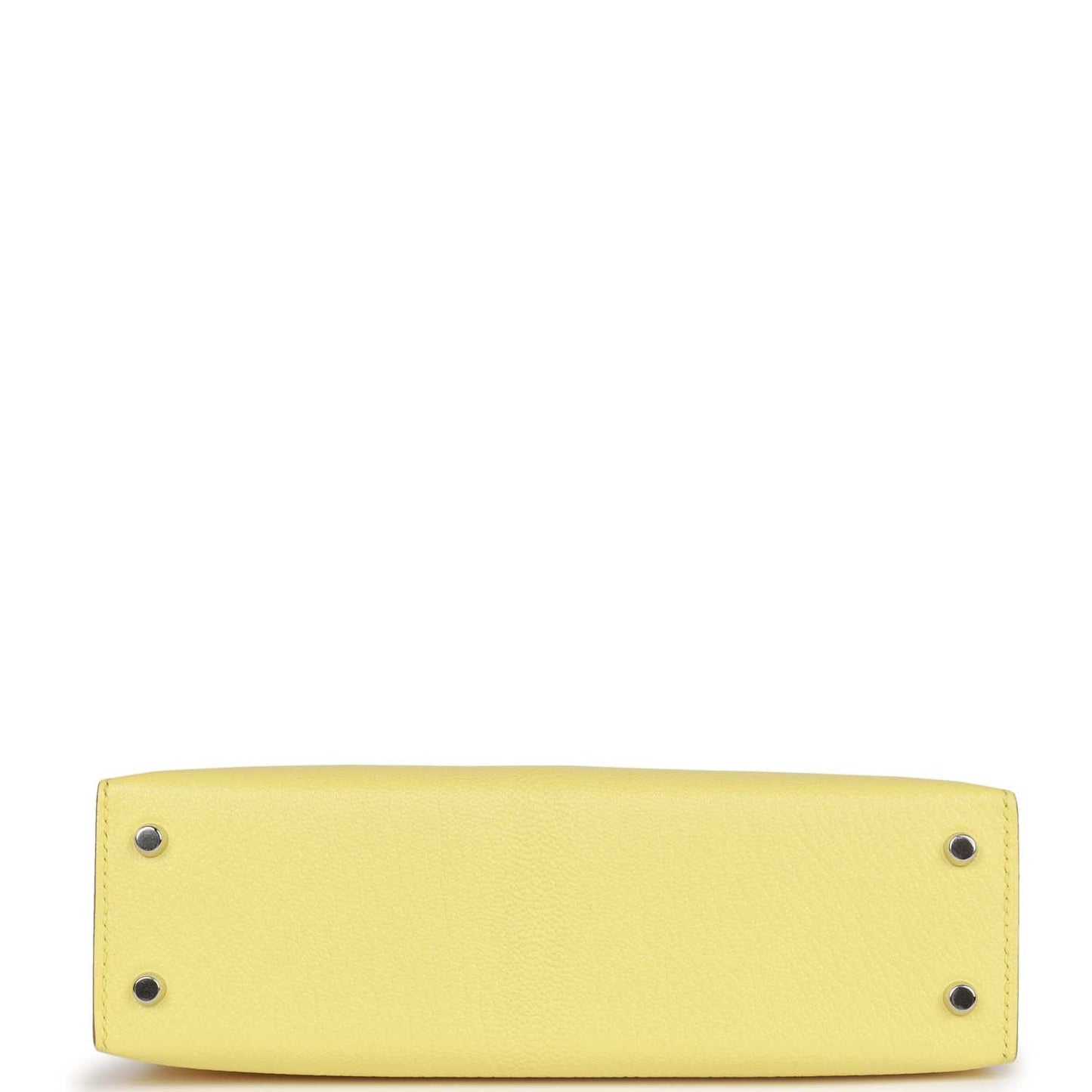 Hermes Kelly Sellier 20 Limoncello Chevre Palladium Hardware