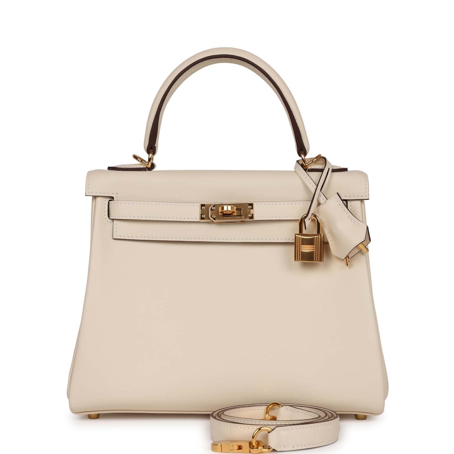 Hermes Kelly Retourne 25 Nata Swift Gold Hardware