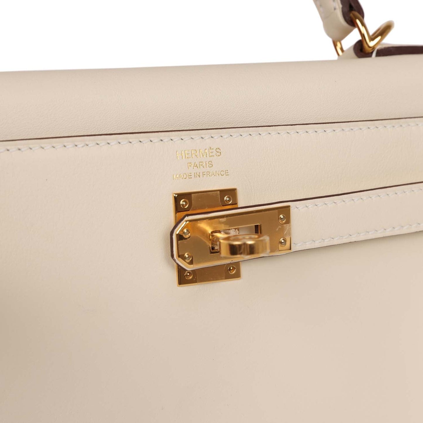 Hermes Kelly Retourne 25 Nata Swift Gold Hardware