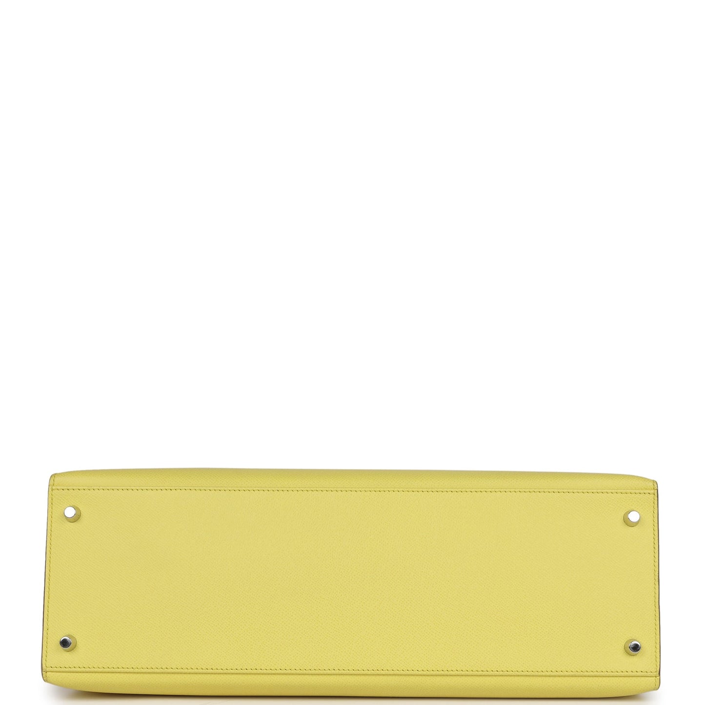 Hermes Kelly Sellier 40 Lime Epsom Palladium Hardware