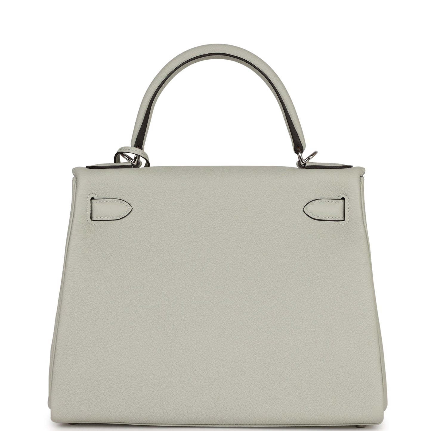 Hermes Kelly Retourne 28 Gris Neve Togo Palladium Hardware