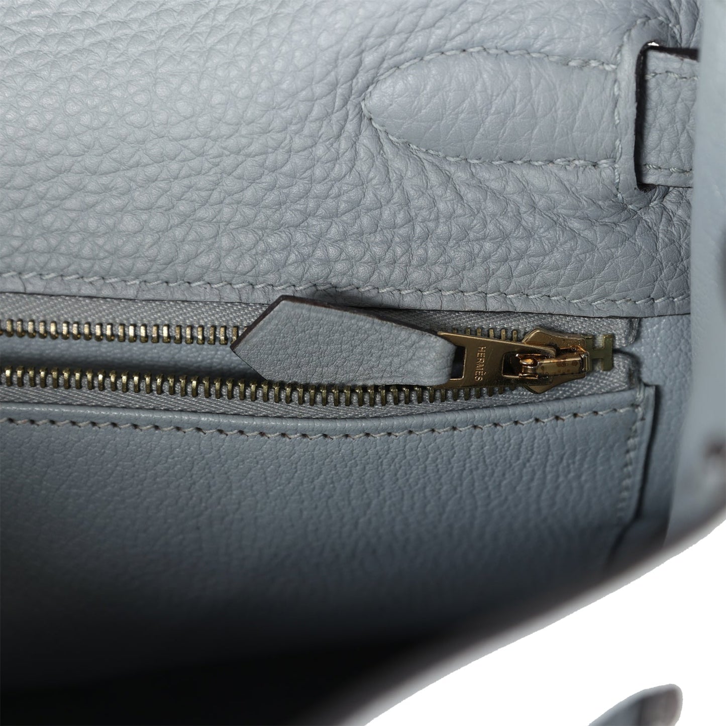 Hermes Kelly Retourne 32 Bleu Glacier Togo Gold Hardware