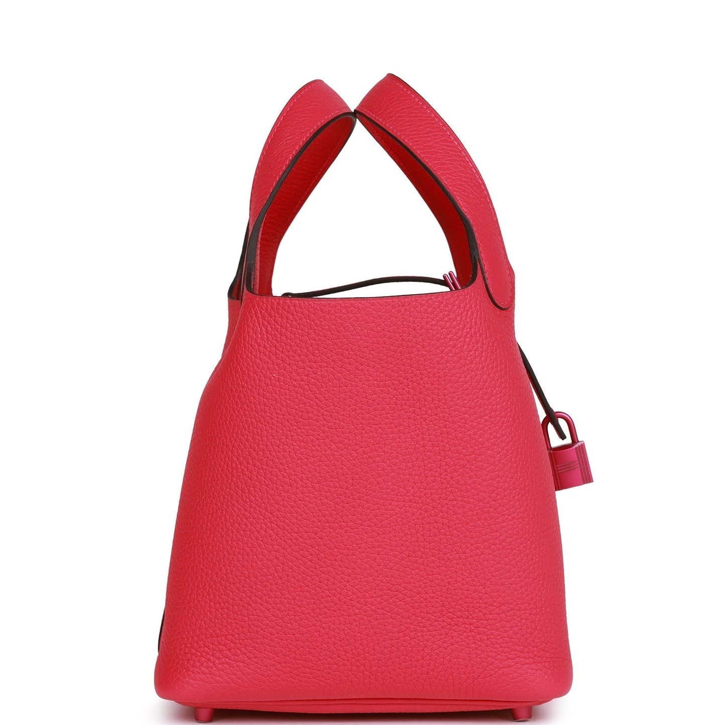 Hermes Monochrome Picotin 18 Rose Mexico Clemence Pink Hardware