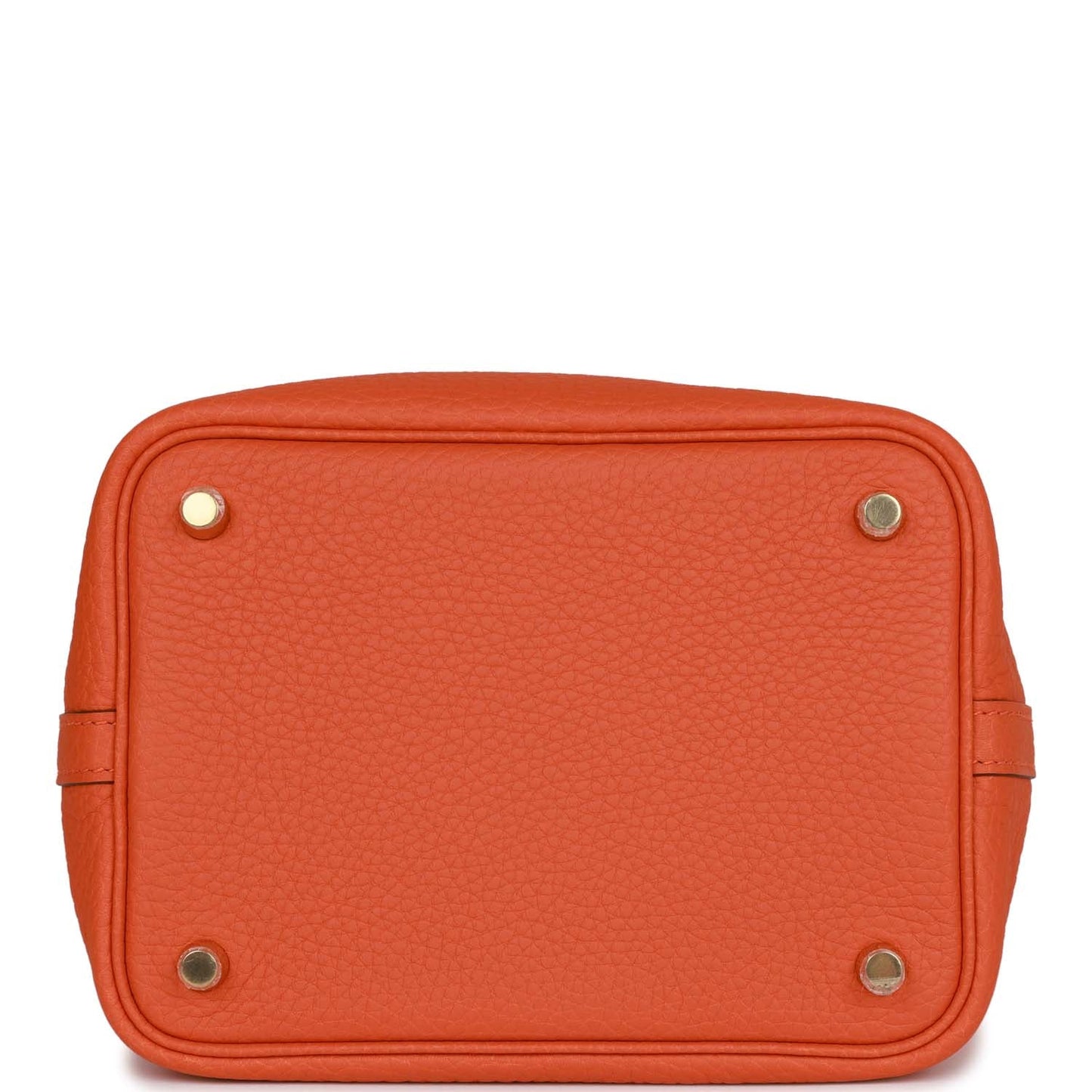 Hermes Picotin Lock 18 Orange H Clemence Gold Hardware