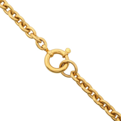 CHANEL CC Trinity Pendant Necklace Costume Necklace