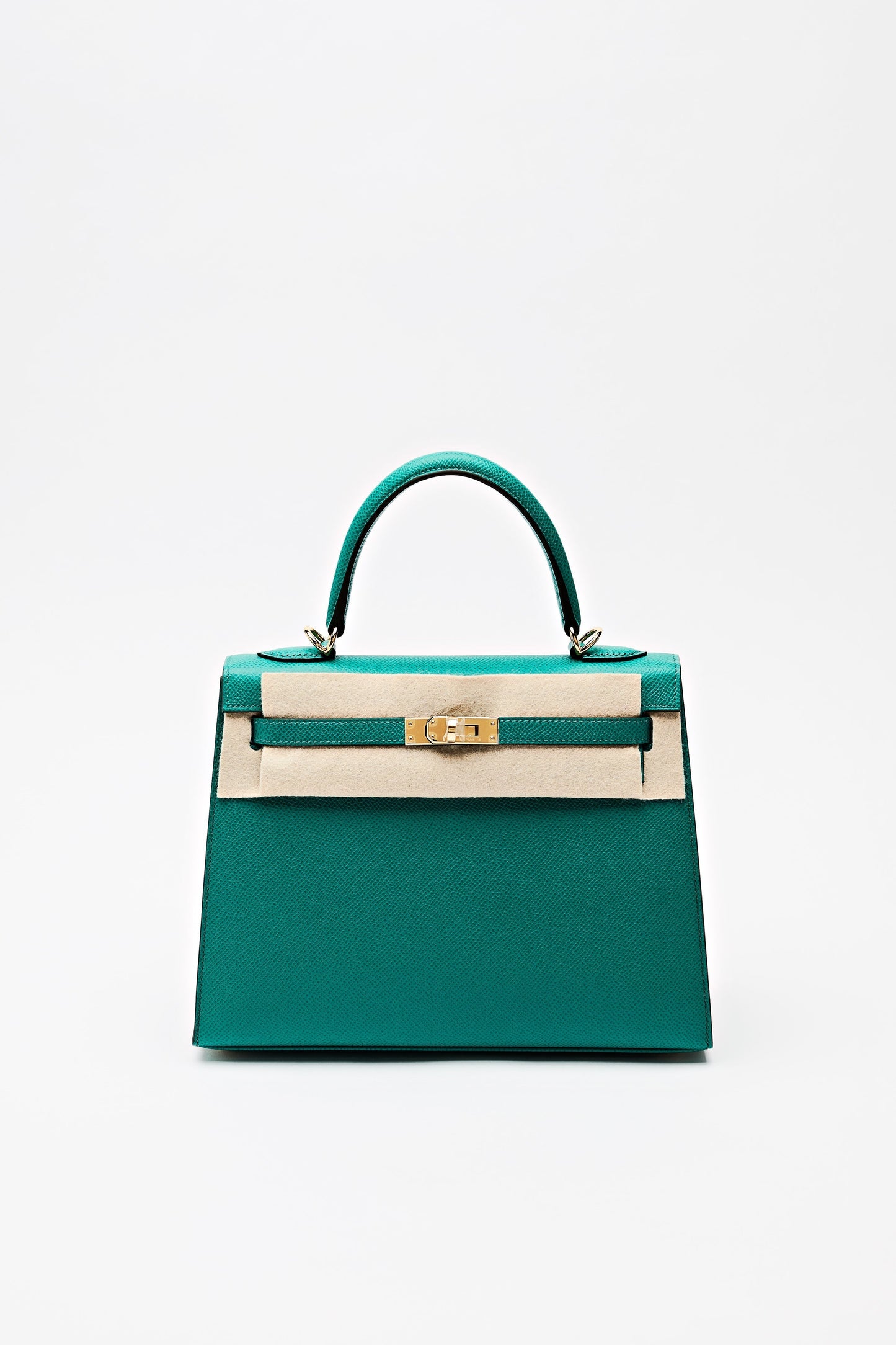 Hermes Kelly II 25 Vert Jade Sellier Epsom Calfskin