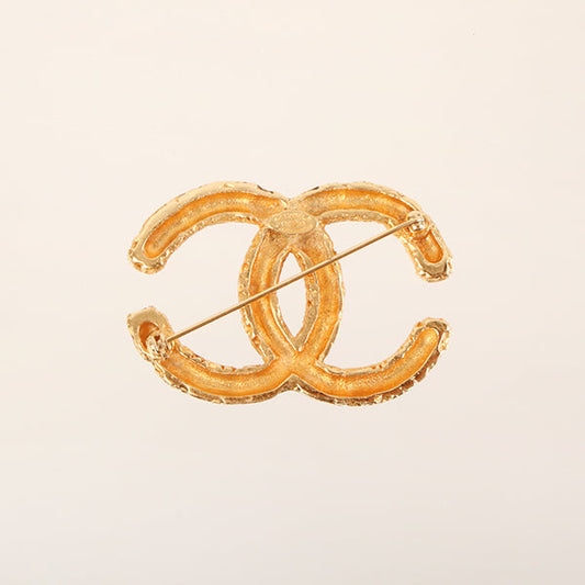 CHANEL 1993 Made Design Cc Mark Brooch