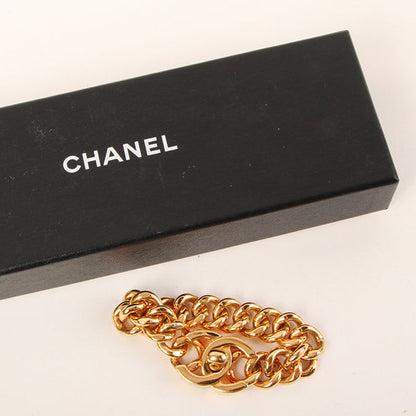 CHANEL 1996 Made Turn-Lock Chain Bracelet