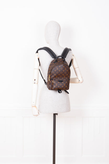 LOUIS VUITTON Palm Springs PM Backpack Canvas MNG