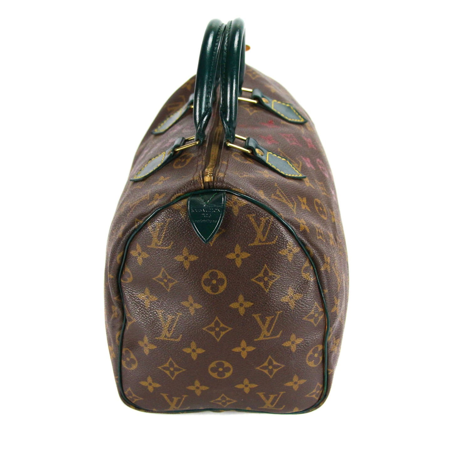 Upcycled Louis Vuitton Speedy 30 Monogram Canvas - Christmas Tree