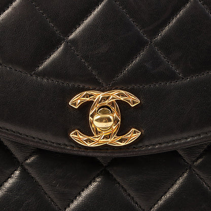 Chanel Turn-Lock Fringe Bijou Chain Bag Black