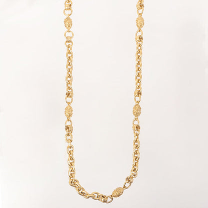 CHANEL 1994 Made Mini Cc Mark Design Chain Necklace