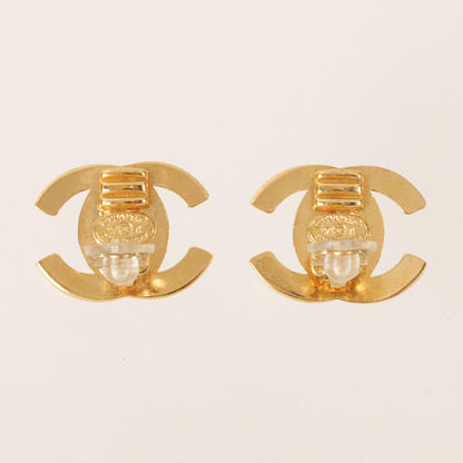 CHANEL 1997 Made Mini Turn-Lock Earrings