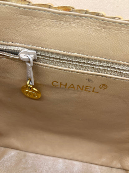 RARE Chanel Vintage Wicker Basket Bag