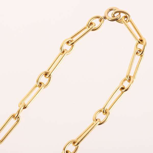 CHANEL Mini Cc Mark Long Chain Necklace