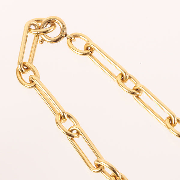 CHANEL Mini Cc Mark Long Chain Necklace