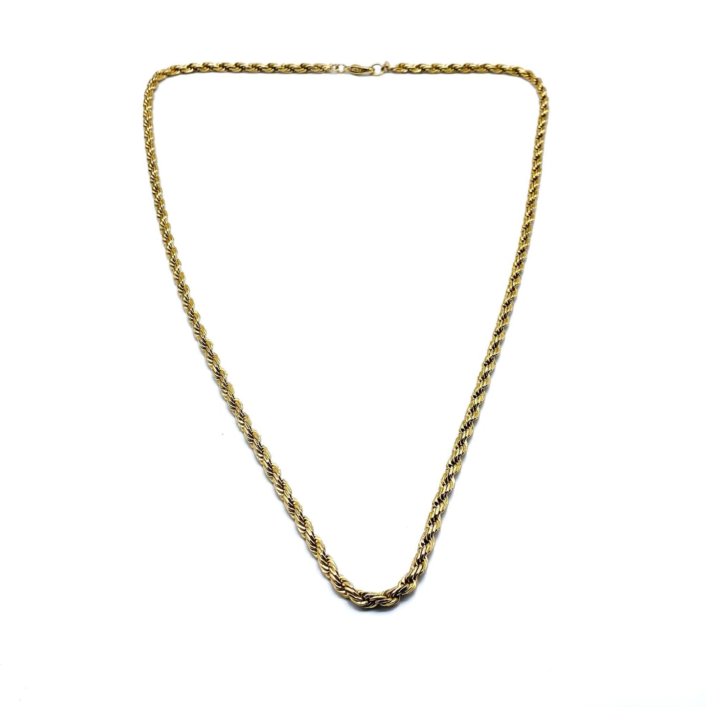 GIVENCHY Vintage 1970s Gold Plated Chain Necklace