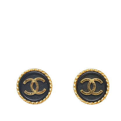 CHANEL CC Clip-on Earrings Costume Earrings