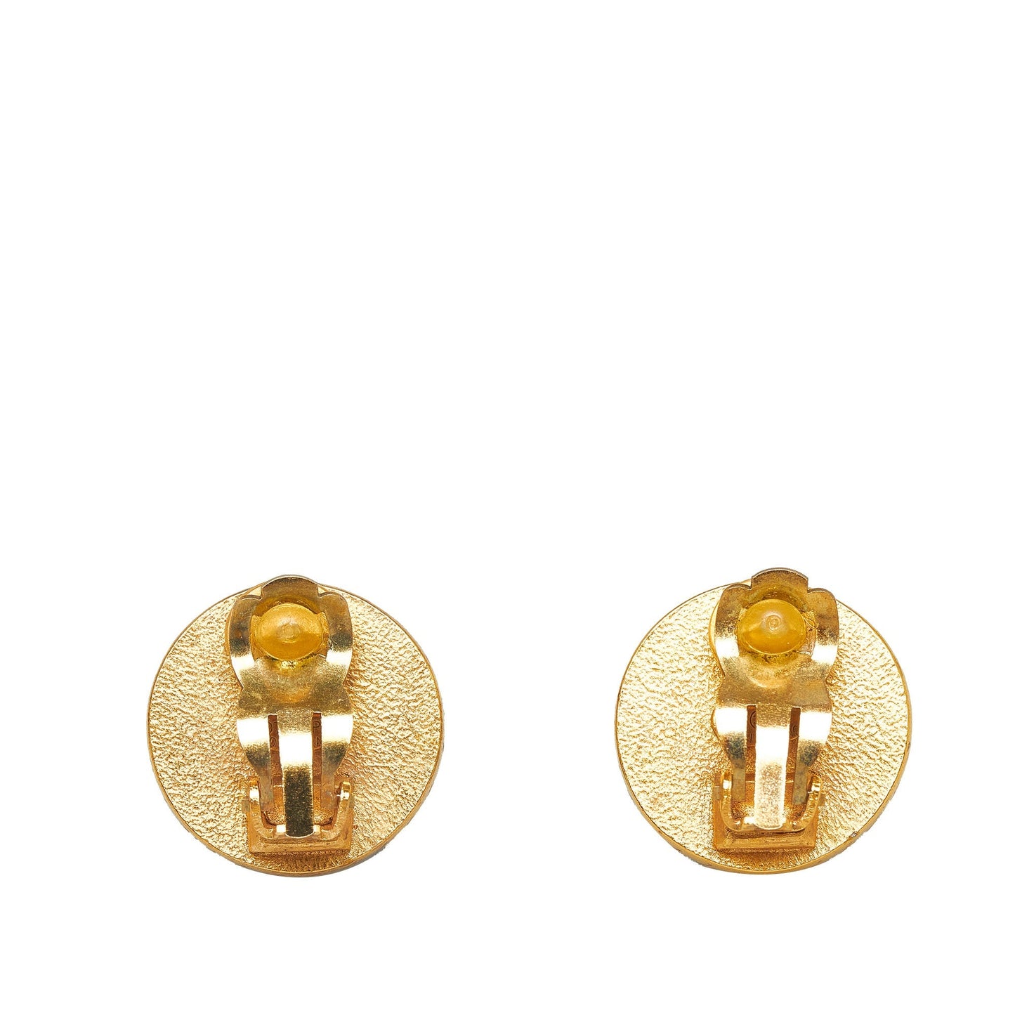 CHANEL CC Clip-on Earrings Costume Earrings