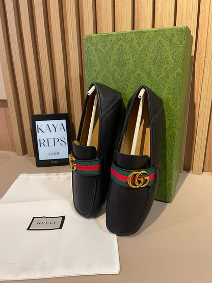 SAPATO GUCCI MOCASSIM EM COURO