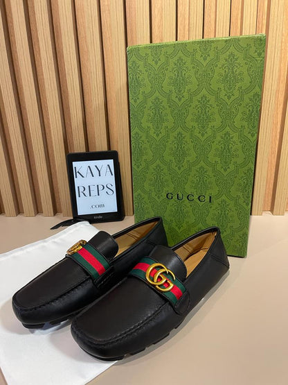 SAPATO GUCCI MOCASSIM EM COURO