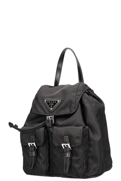 PRADA Mini Nylon Backpack Black