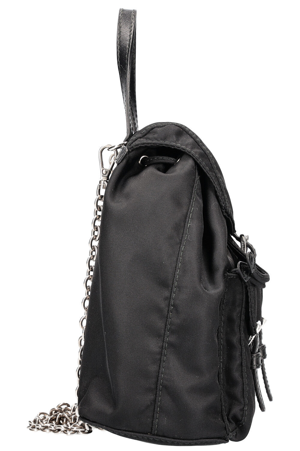 PRADA Mini Nylon Backpack Black