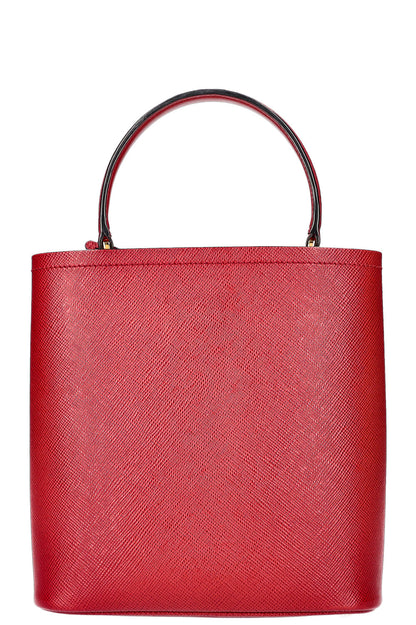 PRADA Panier Bag Saffiano Red