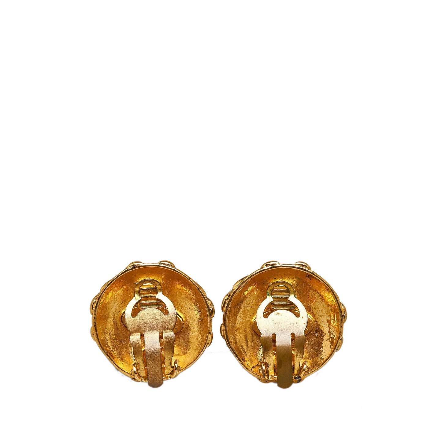 CHANEL CC Clip-on Earrings Costume Earrings