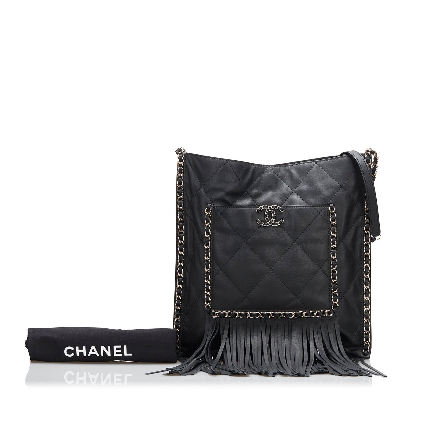 Chanel Small Fringe Shopping Bag