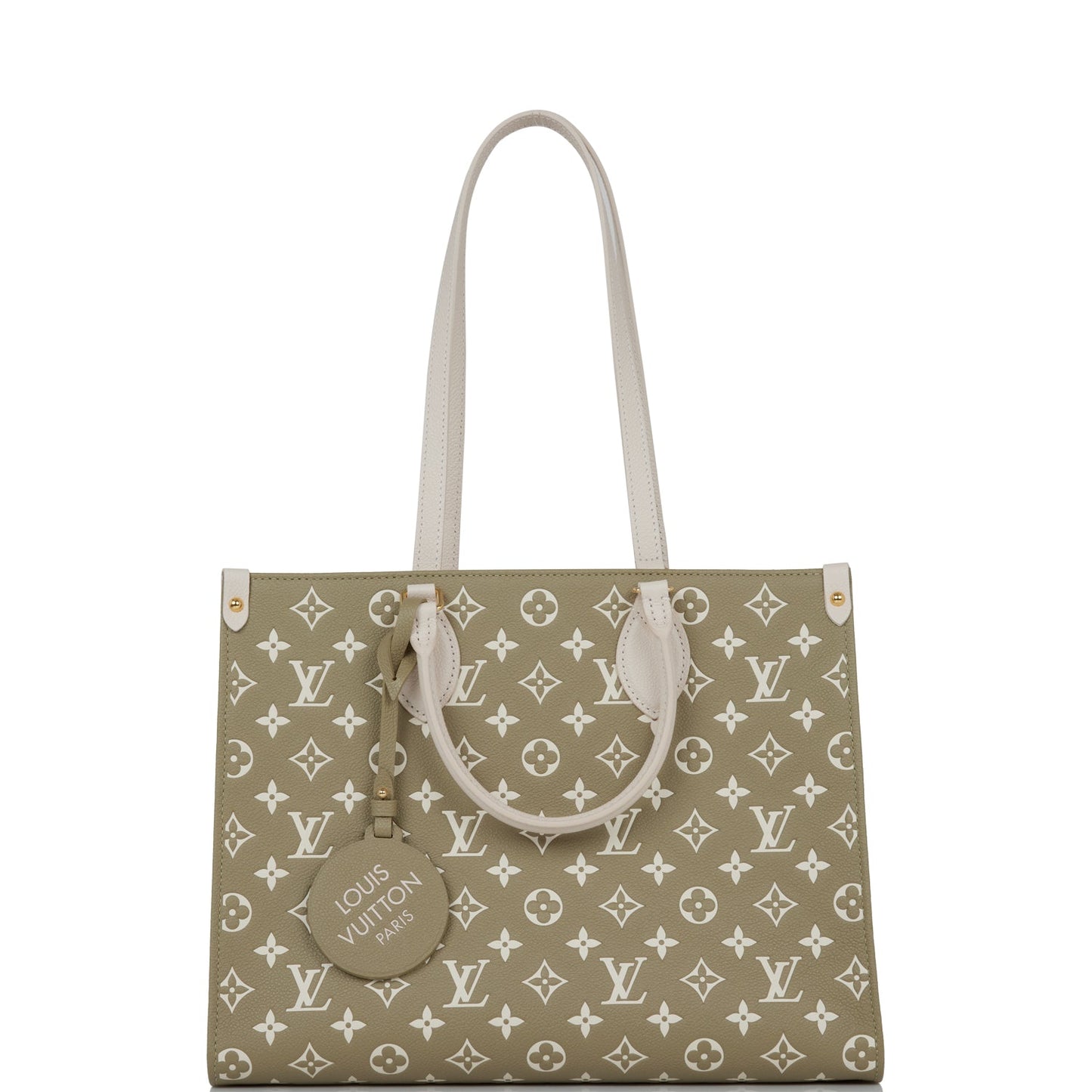 Louis Vuitton Spring in the City Khaki and Beige Empreinte OnTheGo MM