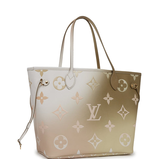 Louis Vuitton Spring in the City Sunset Monogram Neverfull MM