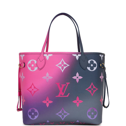 Louis Vuitton Spring in the City Midnight Fuchsia Monogram Neverfull MM