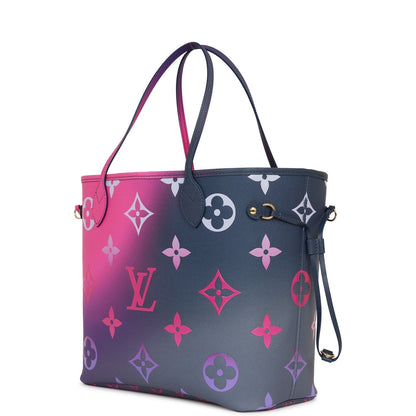 Louis Vuitton Spring in the City Midnight Fuchsia Monogram Neverfull MM