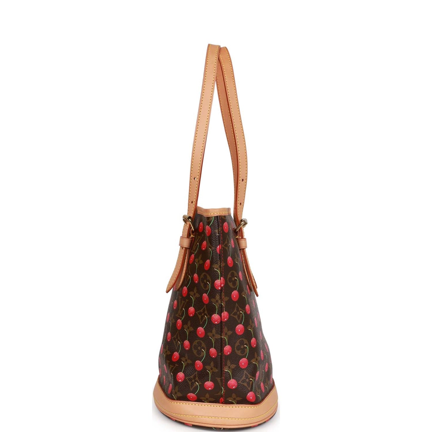 Vintage Louis Vuitton Cherry Cerises Monogram Bucket Bag PM