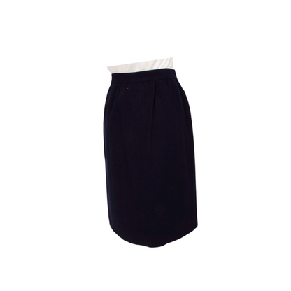 Yves Saint Laurent blue skirt - S - 1990s