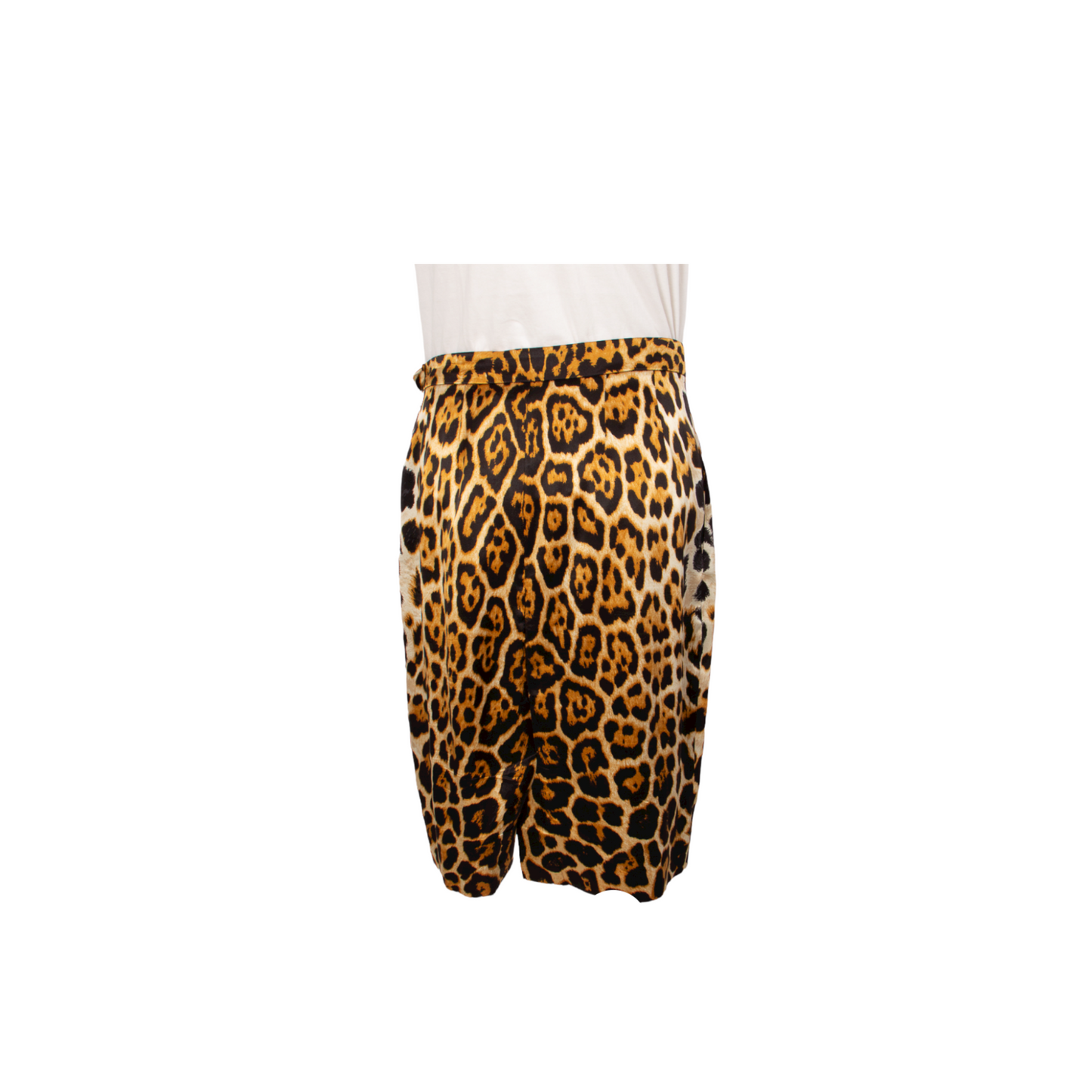 Yves Saint Laurent Leopard skirt - M - 1990s