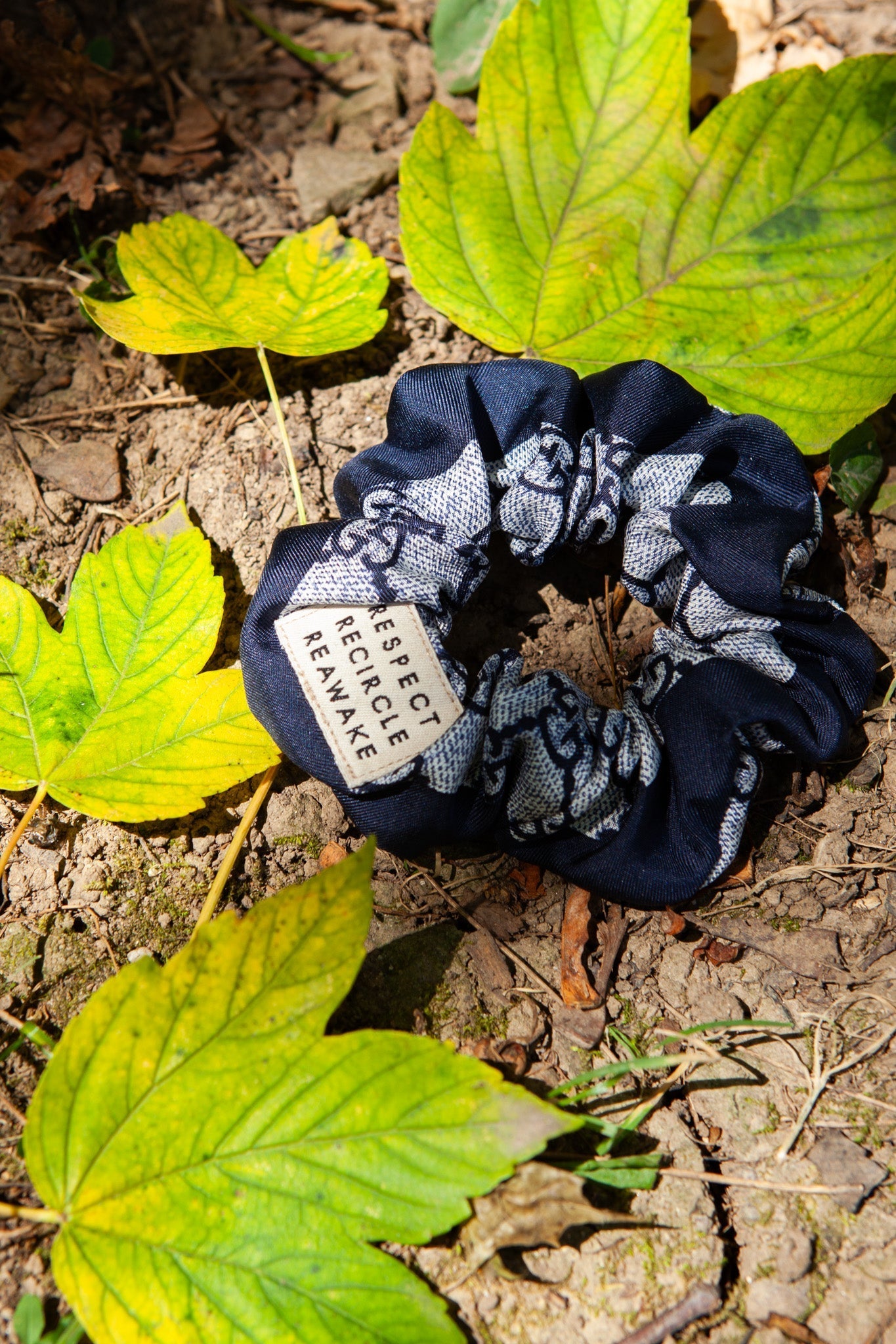 REAWAKE ATELIER Gucci Scrunchie GG All Blue