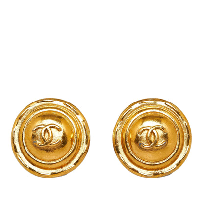 CHANEL CC Clip-on Earrings Costume Earrings